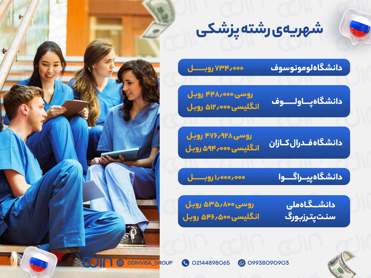 شهریه رشته پزشکی